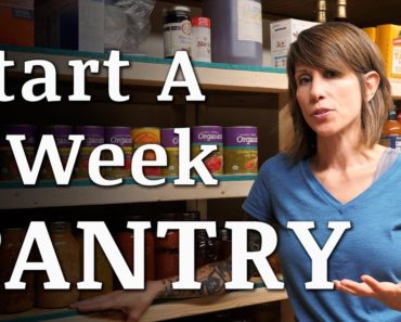 Start a 3 WEEK Prepper Food Pantry