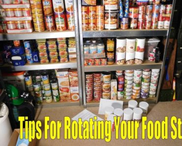 Prepper Tips For Rotating Your Food Storage!