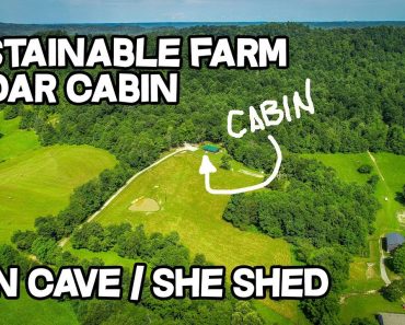 Sustainable Farm, Cabin style cedar house, 25 ac, Man Cave, She shed, Creek ideas, Prepper property