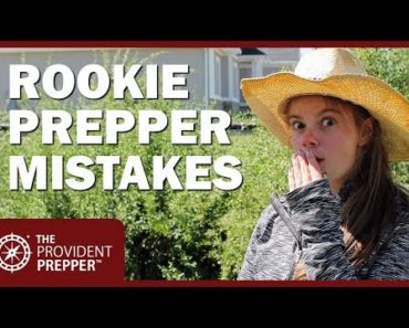 20 Rookie Prepper Mistakes and How to Avoid Them