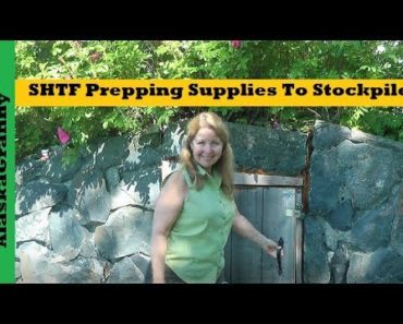 SHTF Prepping Supplies What to Stockpile- Prepper Must Have Items