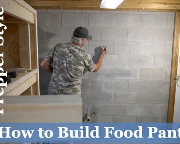 How to Build (4 WEEK) Prepper Style Food Pantry