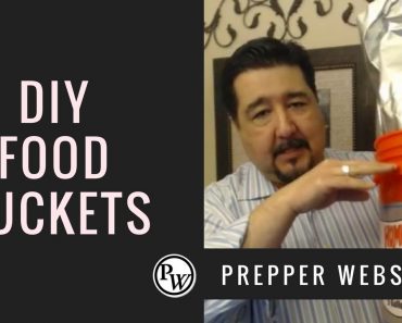 DIY Prepper Food Buckets