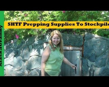 SHTF Prepping Supplies What to Stockpile- Prepper Must Have Items