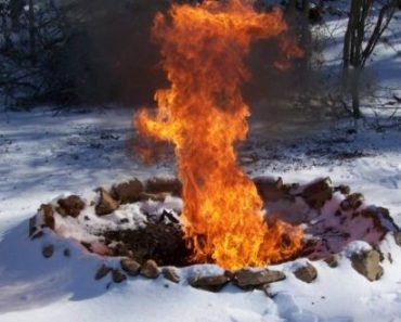 The Simple Way To Start A Fire In The Snow Off The Grid News