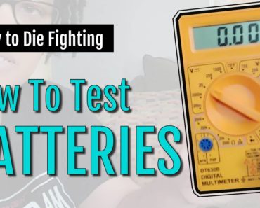 Prepper Tips | Testing Batteries with a Multi-Meter