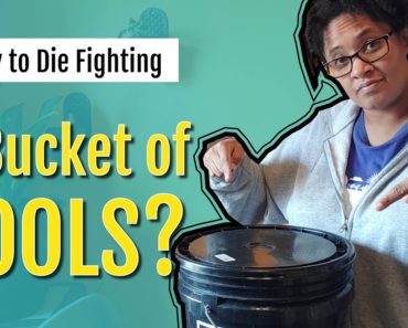 Prepper Tips | What's in the Bucket? | Tools to Rebuild After SHTF