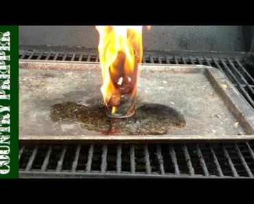 Prepper Survival Tips- Better Lint Tube Tinder DIY Fire Starter
