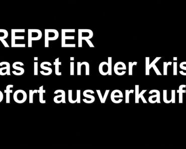 Prepper – Was ist in der Krise sofort ausverkauft?