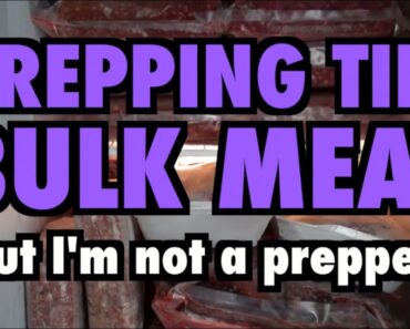 Prepping Tip: Bulk Meat (But I'm not a prepper!)
