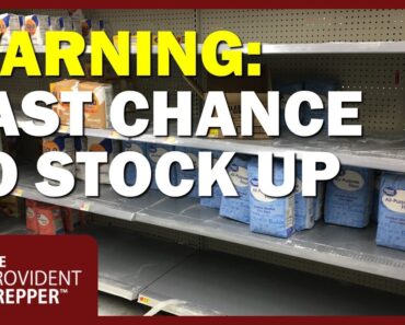 Warning! Challenging Times are Ahead – Stock Up!