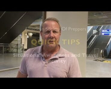 PREPPER QUICK TIPS – Traveling Through Mass Transportation Hubs