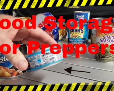 Preppers Food Storage Tour [ My Food Storage for Survival ]