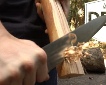 Can You Survive With A Kitchen Knife? – Destruction test #1