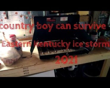 country boy can survive, eastern Kentucky ice storm, 2021