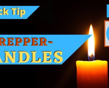 Sustainable Quick Tip | Prepper Candles