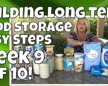 # 9 Prepper Pantry Food Storage | "SHTF" Long Term