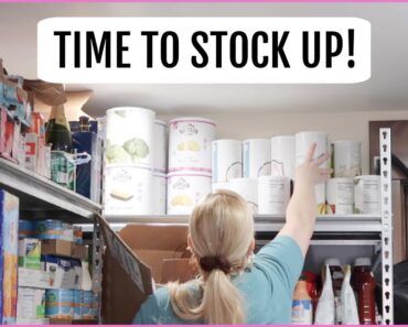 KNOW WHAT TO STOCK UP ON THIS MONTH / MARCH'S FOOD STORAGE PLAN