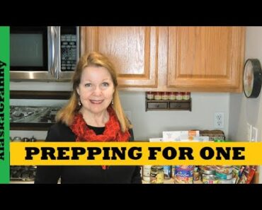 Prepping For One – How To Start Prepper Pantry Emergency Gear