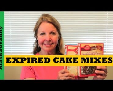 Expired Cake Mixes – Prepper Pantry Pros Cons Tips Tricks
