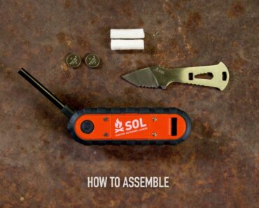 How to Assemble the SOL PHOENIX Multi-Purpose Survival Tool – Survive Outdoors Longer