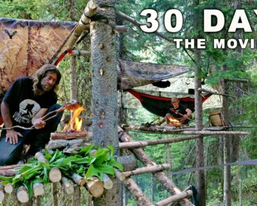 Ovens 30 Day Survival Challenge: THE MOVIE (Canadian Rockies)