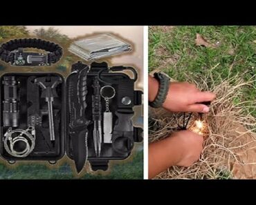 11 in 1 Survival Kit!! Can You Survive? Unboxing, Test, and Review.