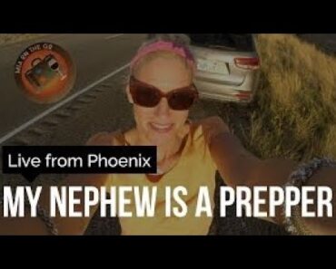 That moment you realize your nephew is a prepper. Great Prep Tips
