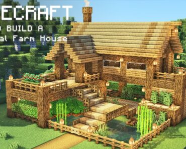 Minecraft: How To Build a Survival Farm House