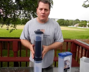 Discreet Prepper Go Bag Water Filter Concept – Updated
