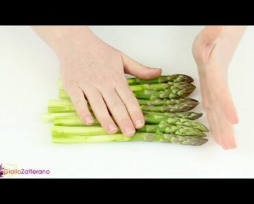 How to clean asparagus – cooking tutorial