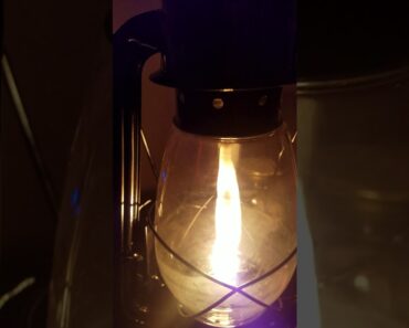 Prepper tip on oil lamp use/maintenance