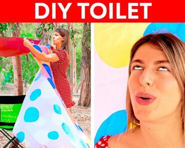 Survive Anywhere With These Cool Camping Hacks! Travel Tips, Outdoor Tricks By A PLUS SCHOOL