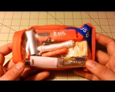 Pocket Survival Kit based on the SOL Scout