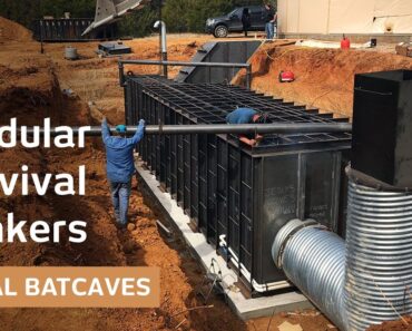 Texan maker's underground survival bunkers are real batcaves