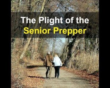 😎How will the "OLDER" prepper survive in SHTF? 😎