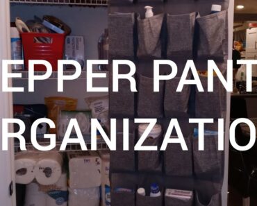 HBA & FIRST AID PREPPER PANTRY ORGANIZATION