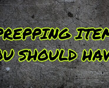 Prepping Tip Of The Day!
