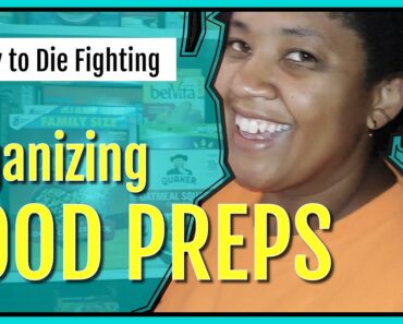 Prepper Tips | Organizing Food Preps