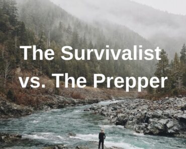 The Survivalist vs. The Prepper
