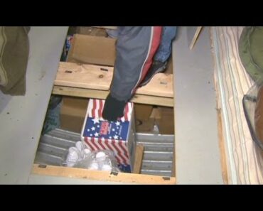 Man builds $65 thousand doomsday bunker