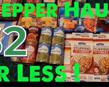 Prepper Pantry Haul Items $2 Or Less-Inflammation Stock Up!