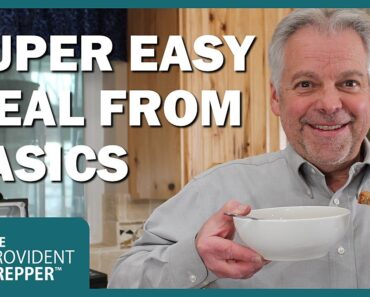 Food Storage: No-Hassle Homemade Bread and Hamburger Soup Using Basic Shelf-Stable Ingredients
