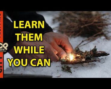 Top 8 survival skills you can easily learn now (and are inexpensive)