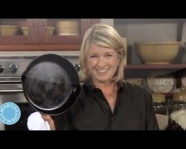 Cleaning and Seasoning Your Cast Iron Skillet – Martha Stewart