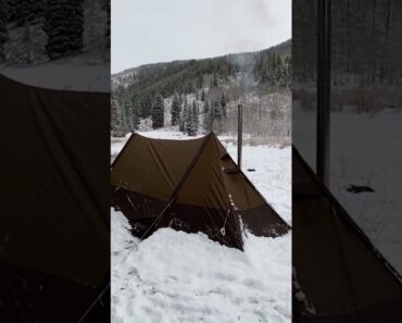 Survive Outdoors Below Freezing #shorts