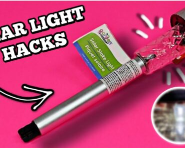 SOLAR LIGHT HACKS | Amazing things you can do with Dollar Store solar lights