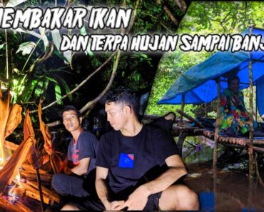 Bushcraft Over Night || SATU HARI SATU MALAM DI HUTAN & Hujan Deras #c&jsurvival #bushcraft