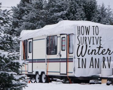 How to Survive a Canadian Winter in an  RV