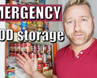 PREPPER FOOD PANTRY  | EMERGENCY FOOD STORAGE